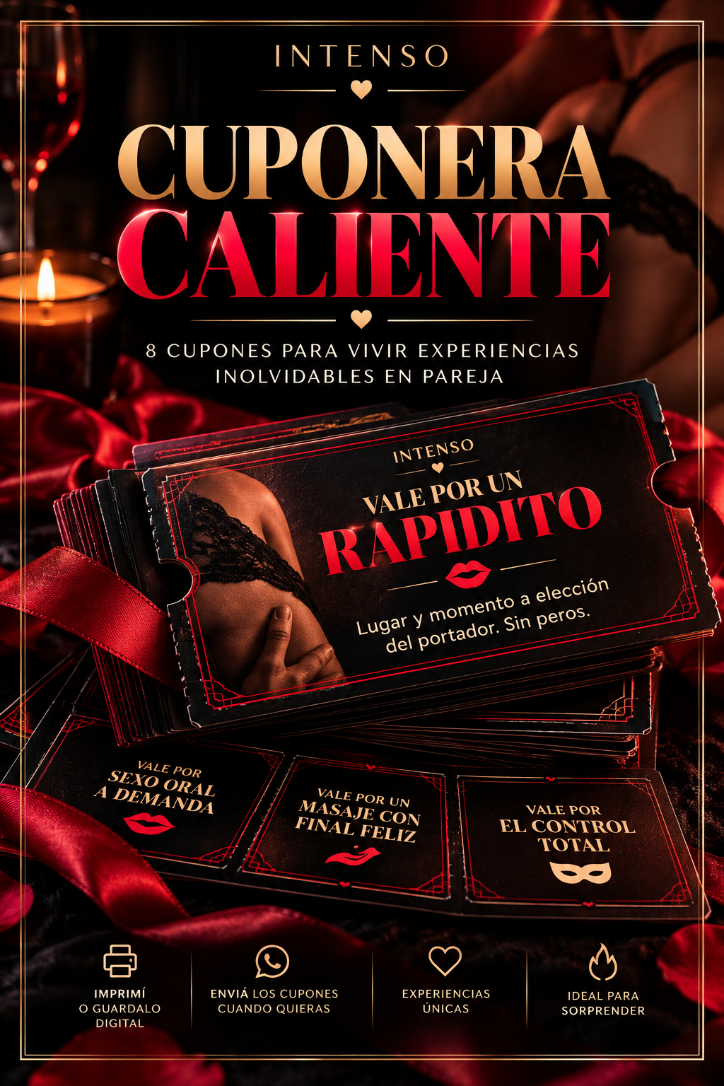 Cuponera Caliente - INTENSO